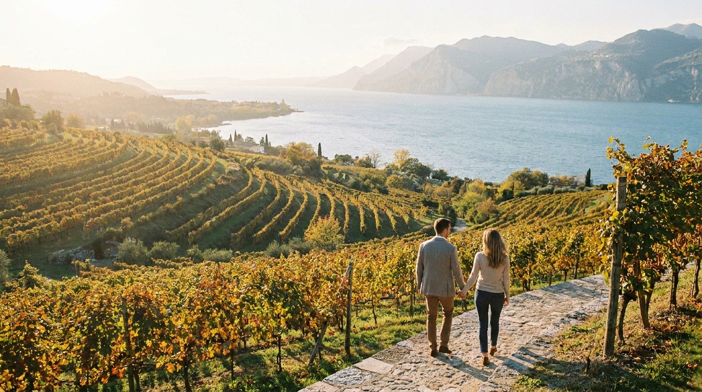 Vineyards above Bardolino